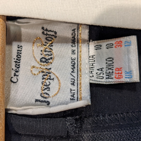 Joseph Ribkoff black and white blazer dress - Picture 4 of 6